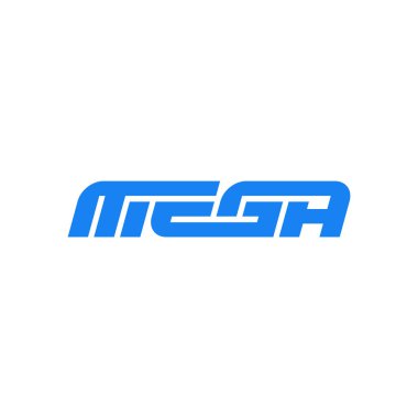 mega metin şirketi logo tasarımı.