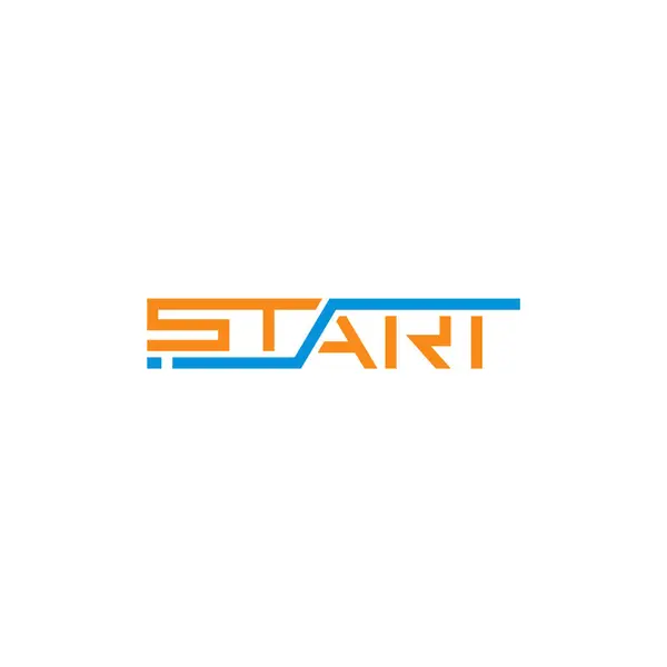 Metni başlat, şirket logosu tasarımı.