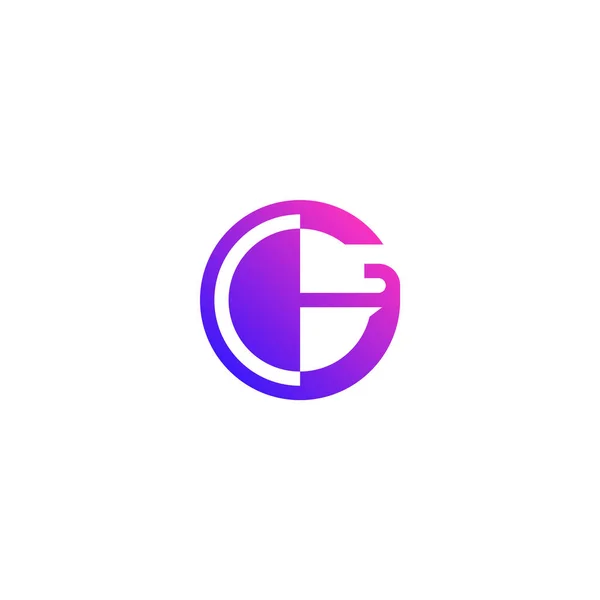 G harfi ve şemsiye logo tasarımı kombinasyonu.