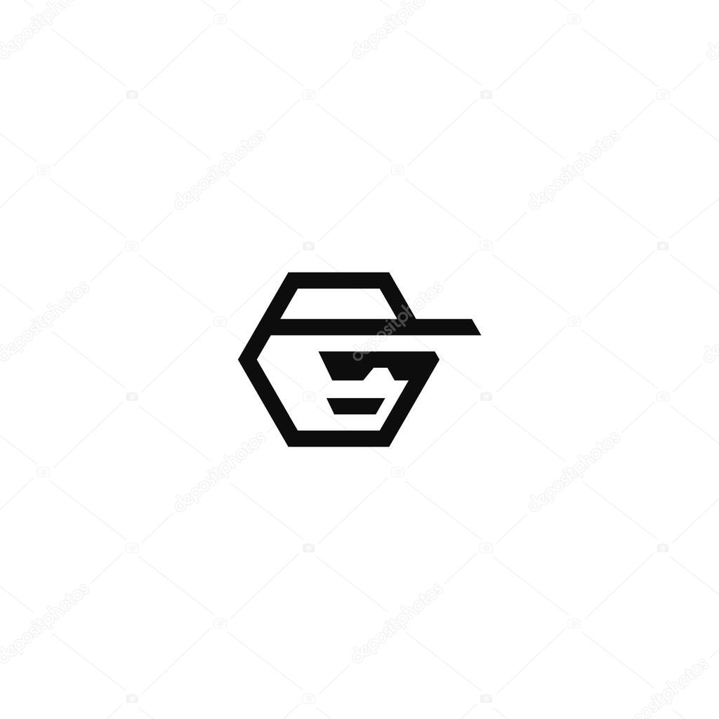 Cool dude letter G logo design.