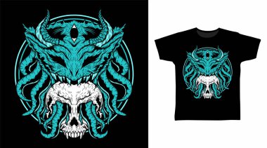 Kral Ahtapot Tişört Tasarımı Konseptleri