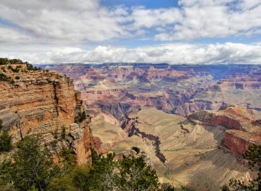 Büyük Kanyon, dünyanın en büyük kanyonu, bir milli park. Güzel doğa.