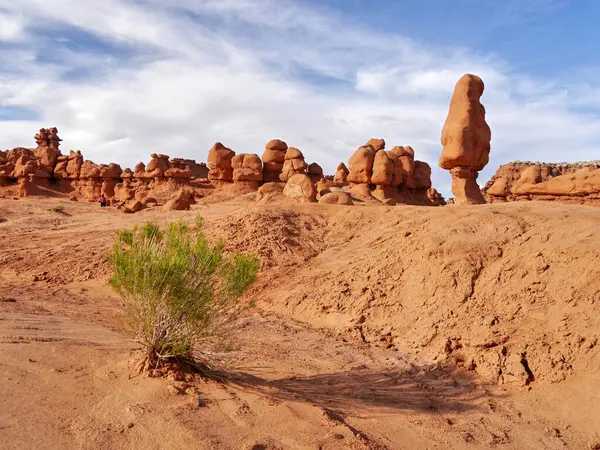 Goblin Vadisi, Utah, ABD 'de ulusal bir parkta soyut kaya oluşumları. Güzel doğa.