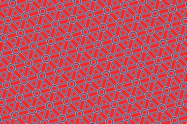 Norveç bayrağının renklerinde geometrik desen. Norveç 'in renkleri.