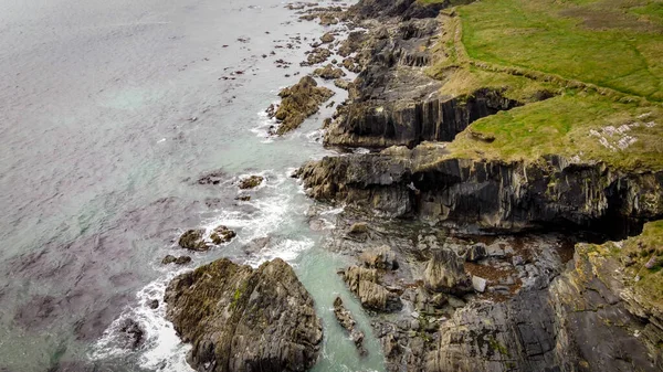 Paysages Sur Wild Atlantic Way Attractions Naturelles Europe Nord Falaises — Photo