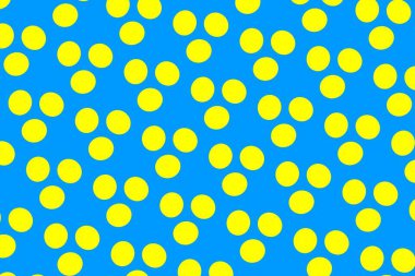 Palau bayrağının renklerinde geometrik desen. Palau 'nun renkleri.