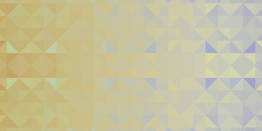 Soyut çok renkli mozaik doku küçük üçgenlerden oluşturuldu. Piksel arkaplanı, kareli illüstrasyon.