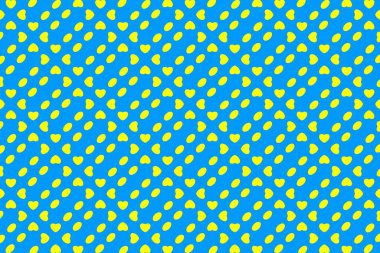 Palau bayrağının renklerinde geometrik desen. Palau 'nun renkleri.