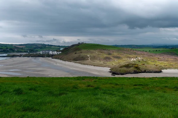 Malerische Hügel Blick Auf Die Küste Von Clonakilty Bewölkt Und — Stockfoto