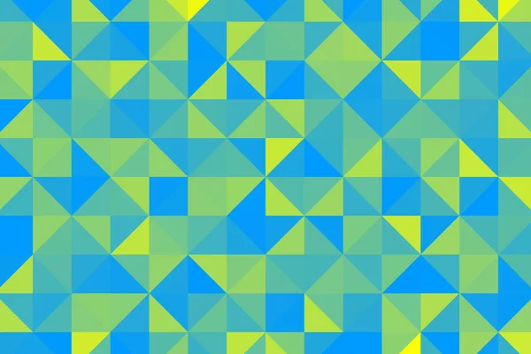 Pixel抽象马赛克背景 蓝色和黄色的格子图案 乌克兰的色彩 — 图库照片