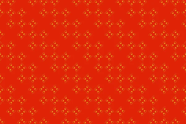 中华人民共和国国旗颜色的几何图案 中华人民共和国的色彩 — 图库照片