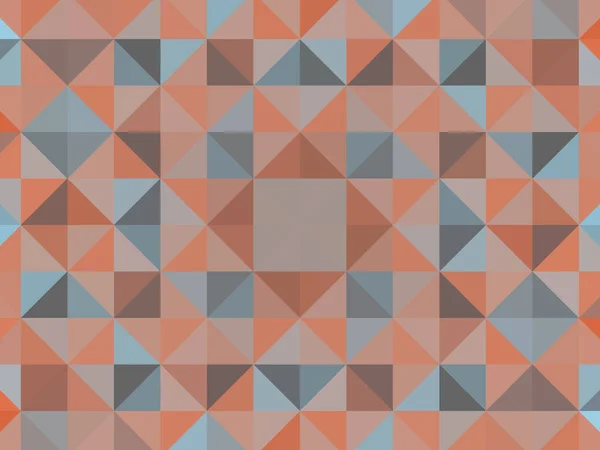 Multicolored Background Mosaic Small Triangles Pixel Texture Pattern — Stockfoto