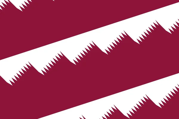 Geometrisches Muster Den Farben Der Katarischen Nationalflagge Die Farben Katars — Stockfoto