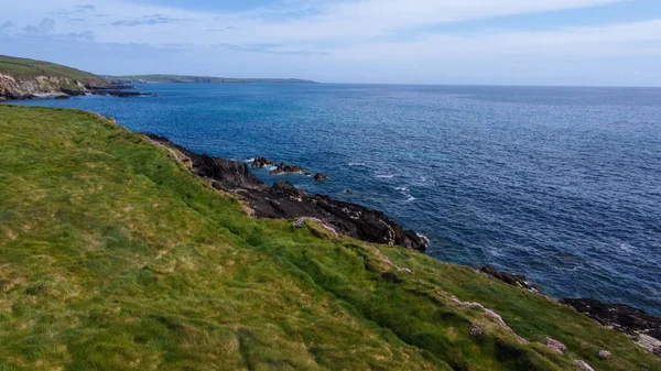 Beautiful Views Route Wild Atlantic Way Green Shores Ireland Seascape — Stock Photo, Image
