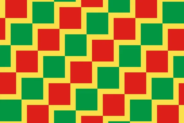 Wzór Geometryczny Kolorach Flagi Narodowej Republiki Konga Kolory Republiki Konga — Zdjęcie stockowe