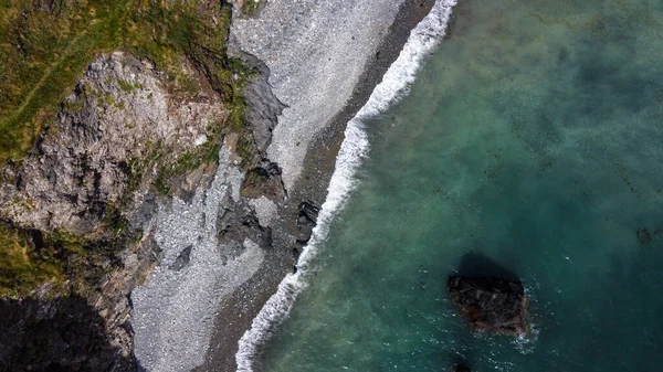 Praia Rochosa Bonita Costa Sul Irlanda Perto Clonakilty Pitoresca Costa — Fotografia de Stock