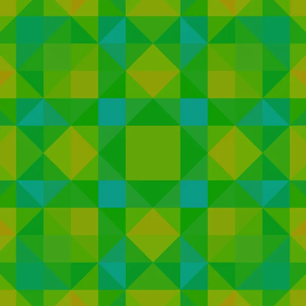 Green Pixel Background Abstract Triangular Pixelation Texture — Foto de Stock