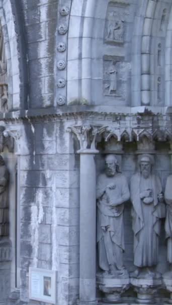 아일랜드 코크에 성당의 외관에 사도들의 — 비디오