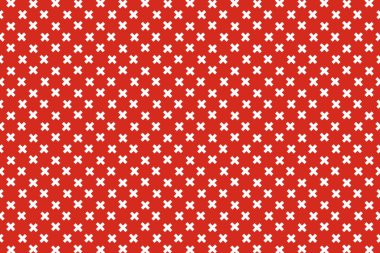 Geometric pattern in the colors of the national flag of Switzerland. The colors of Switzerland.