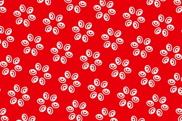 Геометрический Узор Цветах Национального Флага Туниса Цвета Туниса — стоковое фото