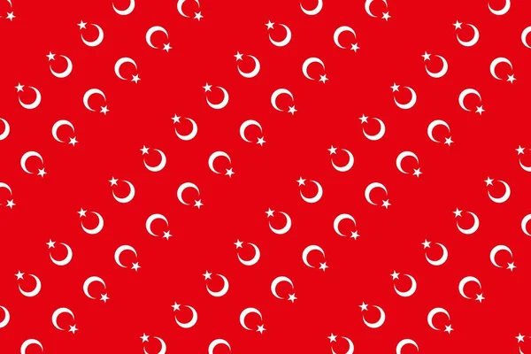 Geometrický Vzor Barvách Státní Vlajky Turecka Barvy Turecka — Stock fotografie