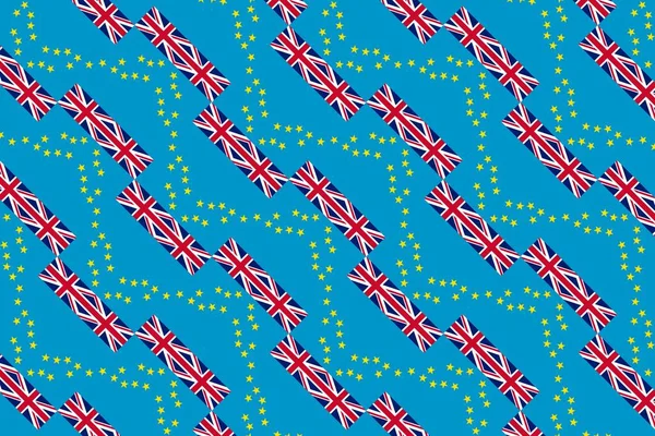 Геометричний Візерунок Кольорах Національного Прапора Тувалу Колір Тувалу — стокове фото