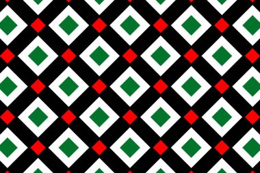 Birleşik Arap Emirlikleri bayrağının renklerinde geometrik desen. Birleşik Arap Emirliklerinin renkleri.