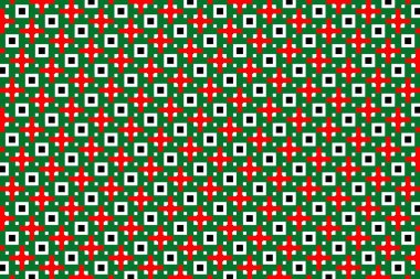 Birleşik Arap Emirlikleri bayrağının renklerinde geometrik desen. Birleşik Arap Emirliklerinin renkleri.