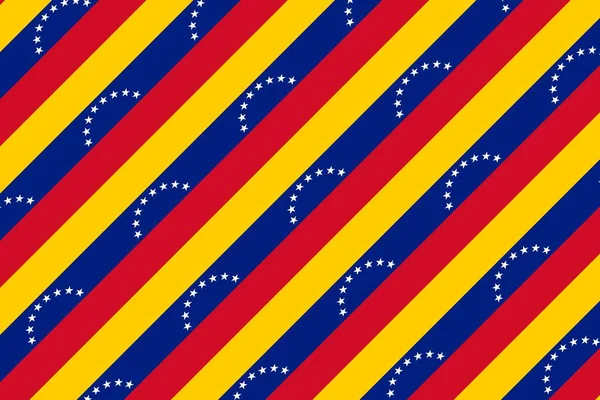 Geometrinen Kuvio Venezuelan Kansallisen Lipun Väreissä Venezuelan Värit — kuvapankkivalokuva