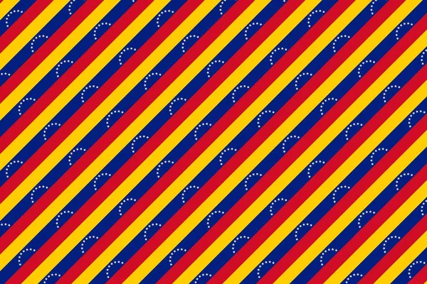 Γεωμετρικό Σχέδιο Στα Χρώματα Της Εθνικής Σημαίας Της Βενεζουέλας Χρώματα — Φωτογραφία Αρχείου