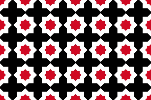 Geometric Pattern Colors National Flag Yemen Colors Yemen — Stock Photo, Image