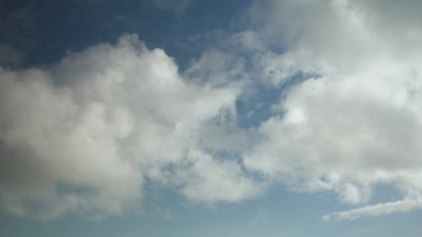 Snelle Verandering Van Wolken Als Achtergrond Een Versnelde Video — Stockvideo