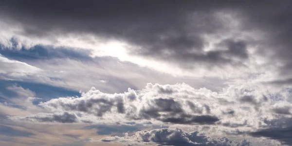 Nuvens Céu Céus Dramáticos Paisagem Céu Como Fundo Nuvens Brancas — Fotografia de Stock