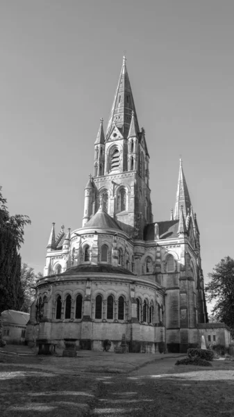 Uitzicht Christelijke Kathedraal Van 19E Eeuw Ierse Stad Cork Christelijke — Stockfoto