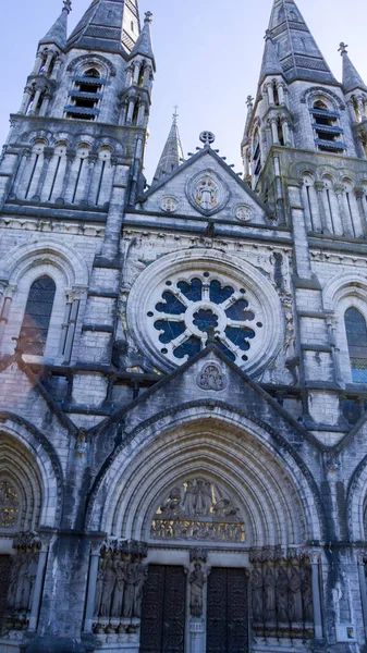 Rlanda Cork Taki Saint Fin Barre Nin Anglikan Katedrali Cephesi — Stok fotoğraf