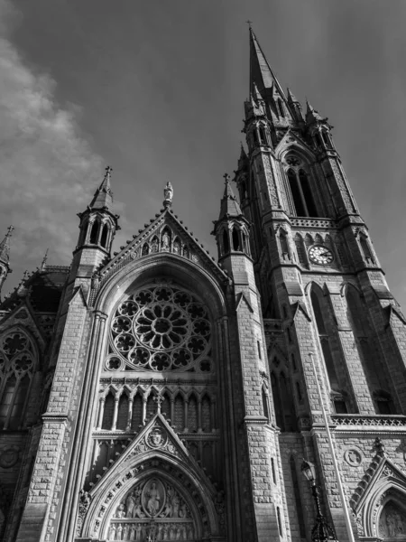 Katholieke Kathedraal Ierland Gotische Stijl Kathedraal Van Colman Beter Bekend — Stockfoto