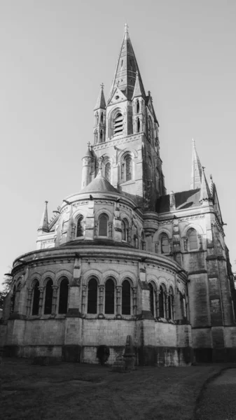 Rlanda Nın Cork Şehrinde Yüzyılın Hıristiyan Katedrali Manzarası Neo Gotik — Stok fotoğraf