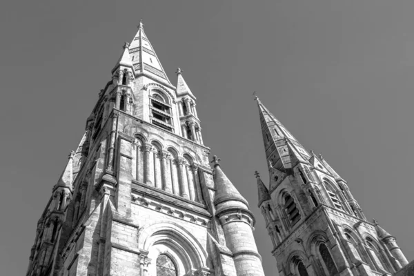 Cork Taki Bir Anglikan Kilisesinin Kulesi Neo Gotik Hıristiyan Dini — Stok fotoğraf