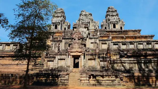 Keo Egy Ősi Hindu Templom Shivának Szentelve Kambodzsában Található — Stock Fotó