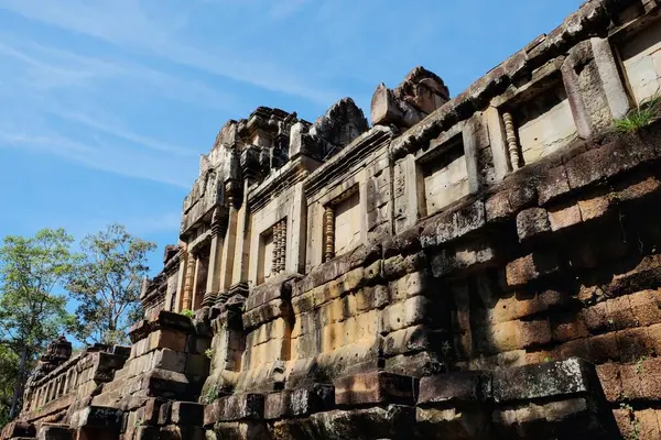 Фрагмент Древнего Индуистского Храма Кео Камбодже — стоковое фото
