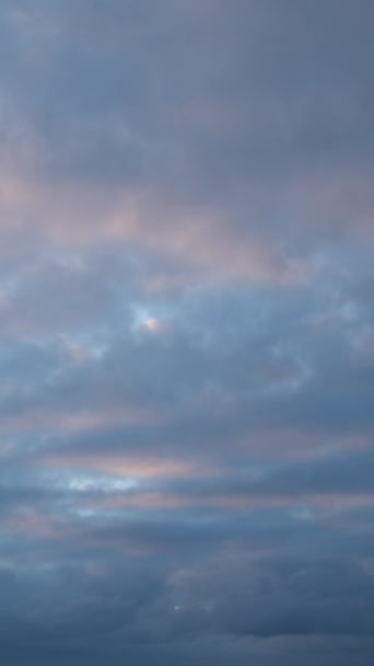 Cielo Está Pintado Tonos Rosa Creando Ambiente Hermoso Tranquilo Este — Vídeos de Stock