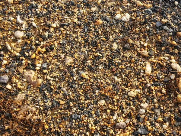 背景としての石 背景として石の散乱 テクスチャ土壌 石のクラム — ストック写真