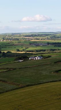 İrlanda 'nın sakin kırsalını tarayın. Geniş araziler ve büyüleyici çiftlik evleriyle..