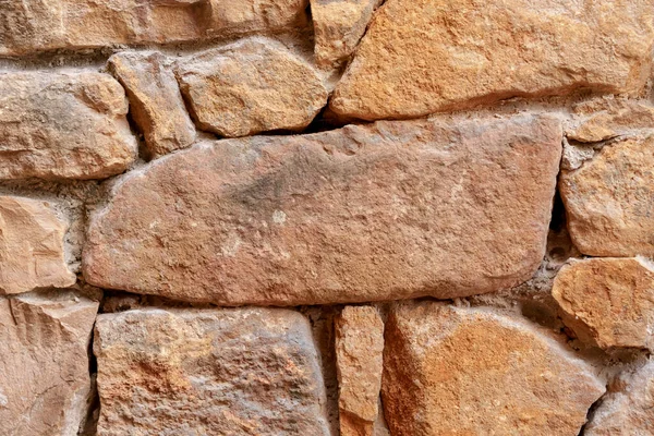 Фон Каменной Стены Грубой Гранжевой Текстурой — стоковое фото