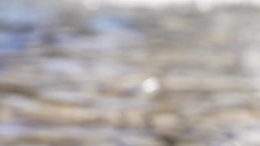 Bulanık deniz sahili dalgaları. Soyut görünüm