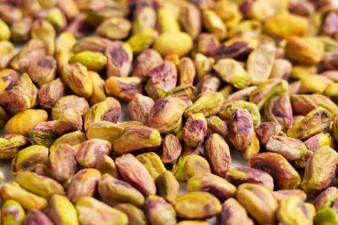 Kabuksuz fıstık kabuğu. Besleyici fındık çekirdekleri. Diyet sağlıklı yemek.. 