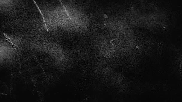 Grunge Zwart Gekrast Donker Oppervlak Met Bewegende Schaduw Duisternis Samenvatting — Stockvideo