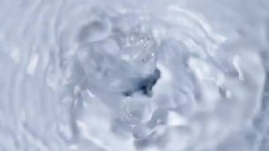 Pırıl pırıl evcil hayvan içme çeşmesi. Makro çekim