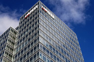 Cologne, Germany, January 18 2023: LANXESS AG - Headquarters Building in Cologne Deutz