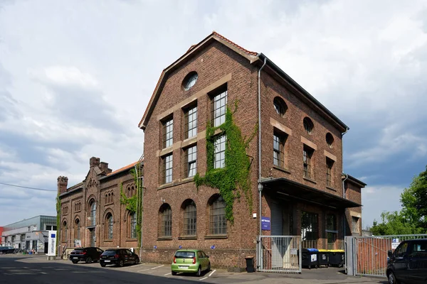 ドイツ ケルン2023年6月6日 19世紀末からエレンフェルトの旧ガス工場跡地の歴史的工場建築 — ストック写真